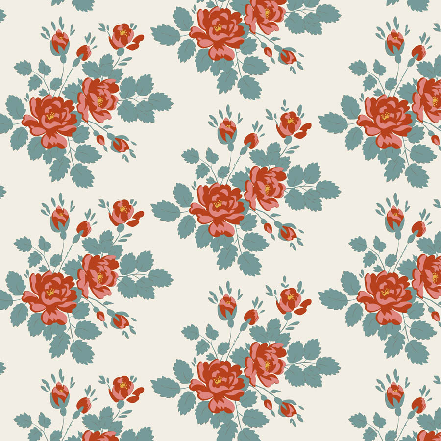 ***PRE-ORDER*** Tilda Village Life Myrtle Teal