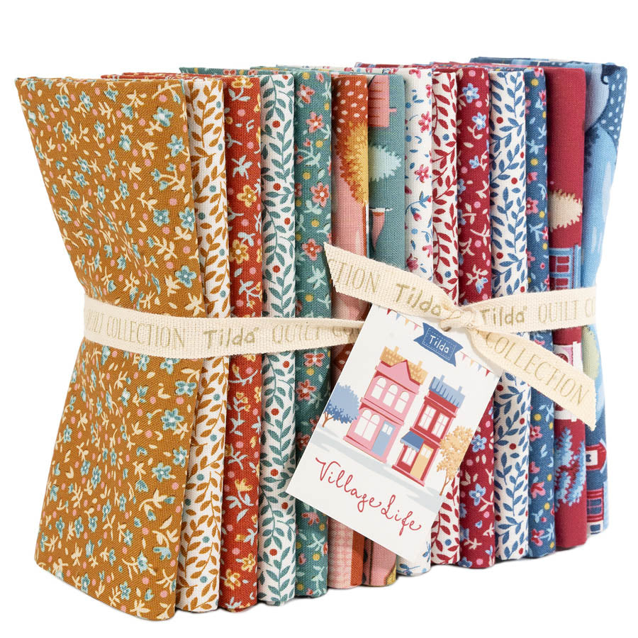 ***PRE-ORDER*** Tilda Village Life FQ Blender Bundle 14 prints