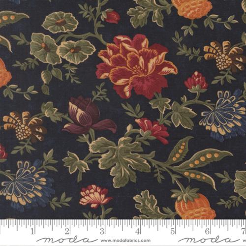 PRE-ORDER Moda Quail Run Meadowland - Indigo - Black Rabbit Fabric Inc.