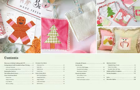 Book: Wonderful World of Paper-Pieced Quilt Blocks for Christmas