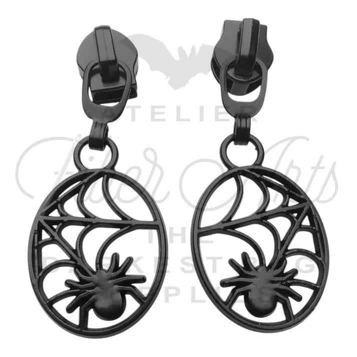 Atelier #5 Spider Web Zipper Pulls