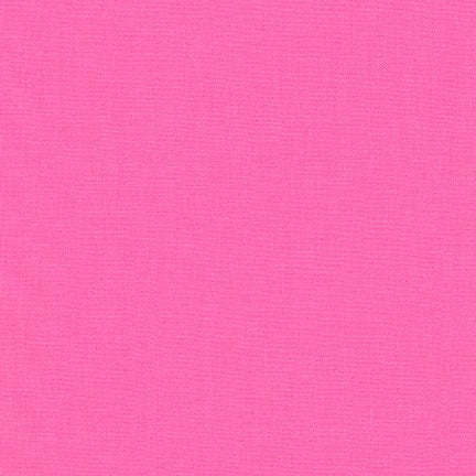 Kona Solid - Sassy Pink 845 - Black Rabbit Fabric Inc.