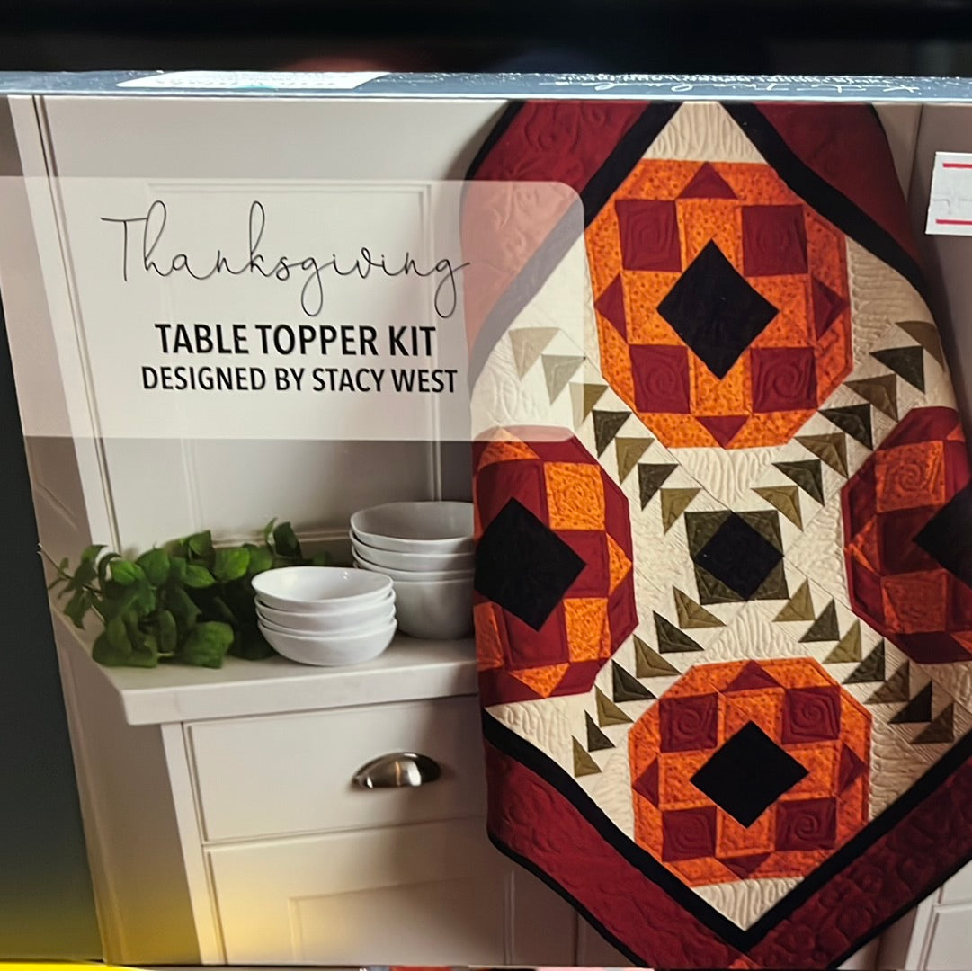 Riley Blake Table Topper Kit - November - Thanksgiving