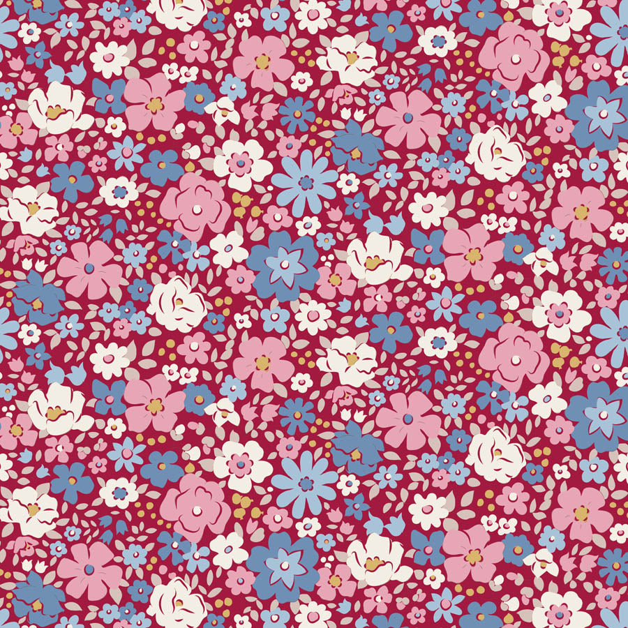 ***PRE-ORDER*** Tilda Village Life Esther Burgundy