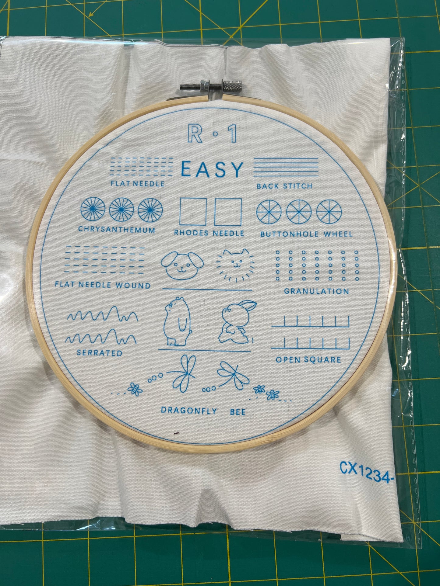 Embroidery Sampler Starter Kit