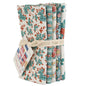 ***PRE-ORDER*** Tilda Village Life FQ Petrol Teal Bundle 5 Prints