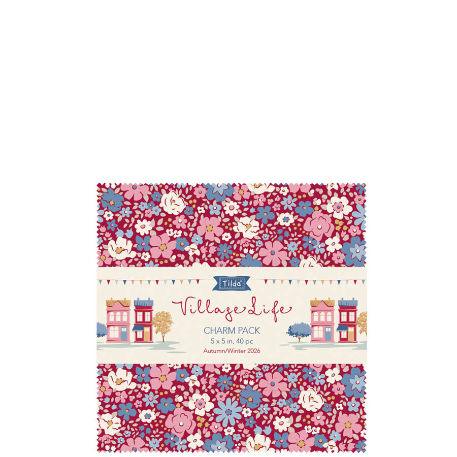 ***PRE-ORDER*** Tilda Village Life Charm Pack