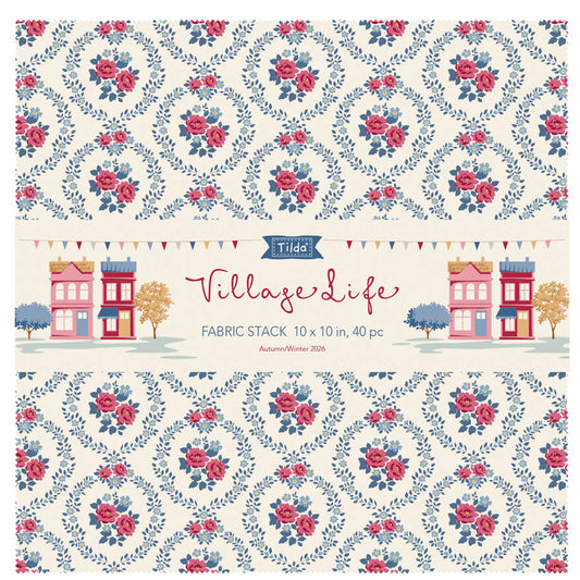 ***PRE-ORDER*** Tilda Village Life Layer Cake