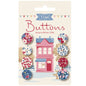 ***PRE-ORDER*** Tilda Village Life Buttons Winter 8 PCS 14mm