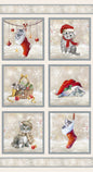 Blank A Purr-fect Holiday Season Cat 24" Panel