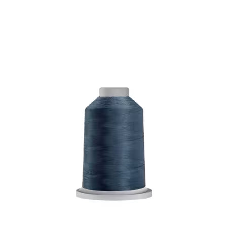 Glide 40wt Polyester Thread 1,100 yd Mini King Spool Cobalt - Black Rabbit Fabric Inc.