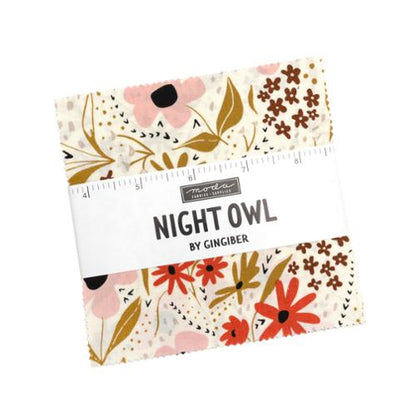 Charm Pack - Moda Night Owl 42 pieces