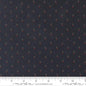 PRE-ORDER Moda Quail Run Triangle Dot - Indigo - Black Rabbit Fabric Inc.
