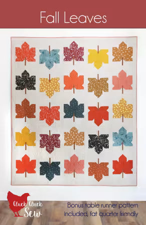 Paper Quilt Pattern: Fall Leaves