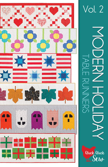 Paper Quilt Pattern: Modern Holiday Table Runners Volume 2