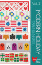 Paper Quilt Pattern: Modern Holiday Table Runners Volume 2