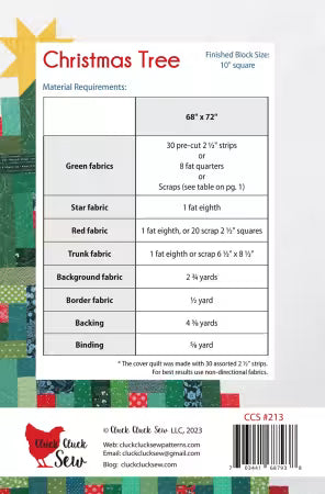 Paper Quilt Pattern: Christmas Tree