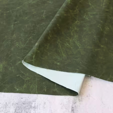Faux Wax Duck Canvas - Olive Drab