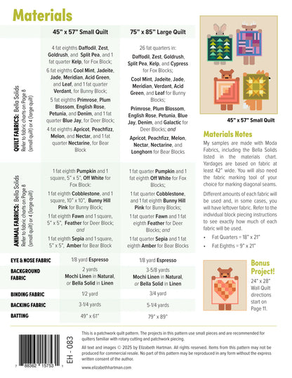 Paper Quilt Pattern - Show and Tell