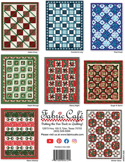 Fabric Cafe: Holly Jolly 5-Yard Quilts