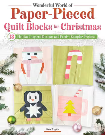 Book: Wonderful World of Paper-Pieced Quilt Blocks for Christmas
