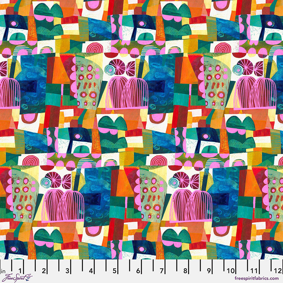 Free Spirit Colori Talipa - Multi - Black Rabbit Fabric Inc.