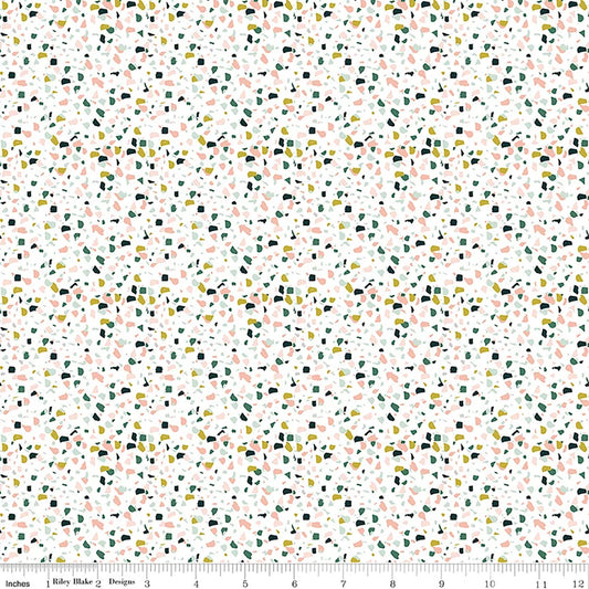 RB - Hibiscus Confetti - White