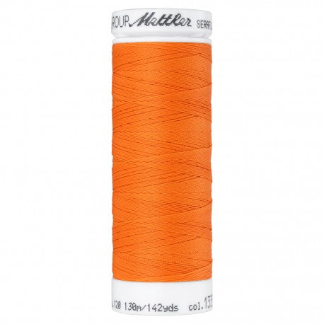 Mettler Seraflex Stretch Elastic Thread - Tangerine 1335