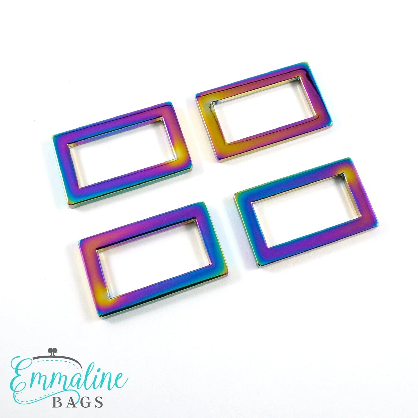 Flat Rectangular Rings (4 Pack)