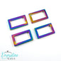 Flat Rectangular Rings (4 Pack)