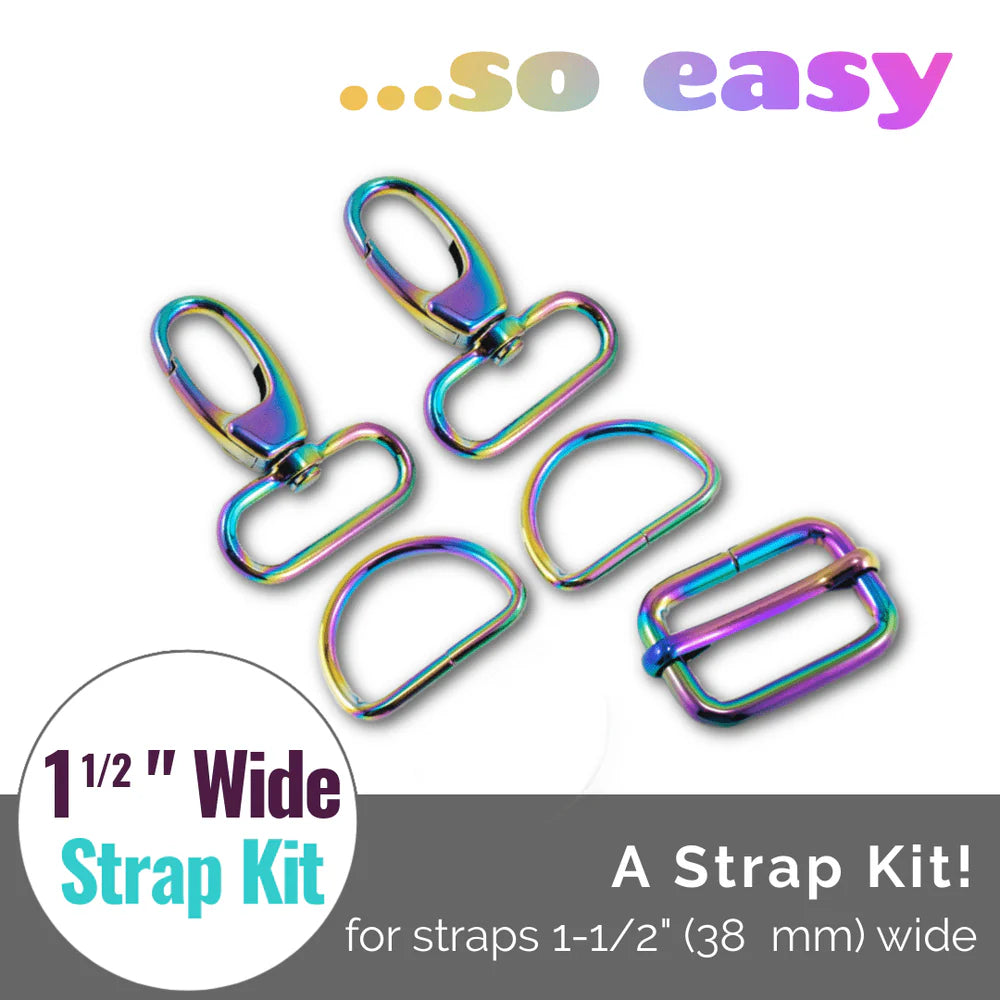 Hardware Kit - Strap Kit to fit a 1-1/2" (38 mm) Wide Strap