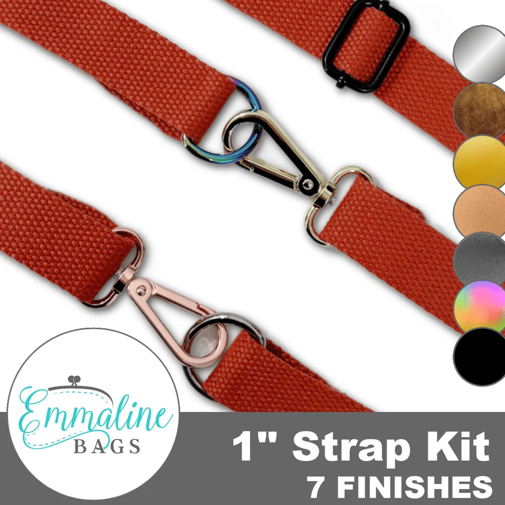 Emmaline Hardware Kit - Strap Kit to fit a 1" (25 mm) Wide Strap