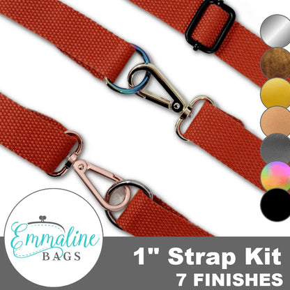 Emmaline Hardware Kit - Strap Kit to fit a 1" (25 mm) Wide Strap
