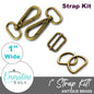 Emmaline Hardware Kit - Strap Kit to fit a 1" (25 mm) Wide Strap