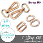 Emmaline Hardware Kit - Strap Kit to fit a 1" (25 mm) Wide Strap