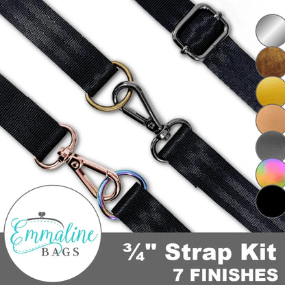 Emmaline Hardware Kit - Strap Kit to fit a 3/4" (18 mm) Wide Strap