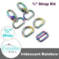 Emmaline Hardware Kit - Strap Kit to fit a 3/4" (18 mm) Wide Strap