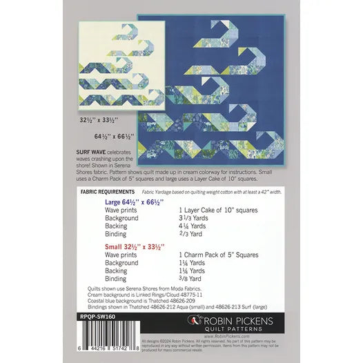 Robin PIckens - Surf Wave Quilt Kit