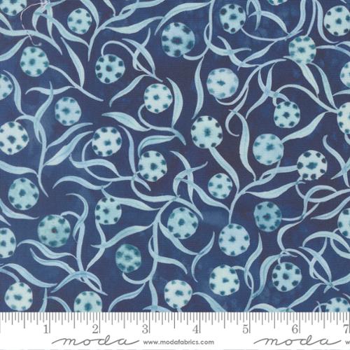 Moda Soulstice Lil Sprout - Navy - Black Rabbit Fabric Inc.