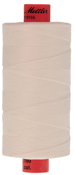 Mettler Metrosene Thread, 100% Polyester, 1000M Eggshell