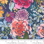 Moda Soulstice Midsummer Bloom - Navy - Black Rabbit Fabric Inc.