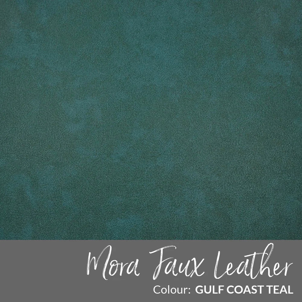 Emmaline Mora Faux Leather Half Yard Precuts - Black Rabbit Fabric Inc.