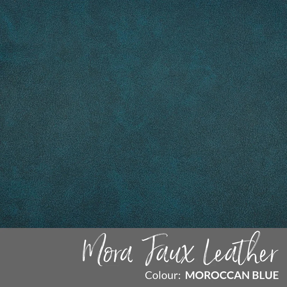 Emmaline Mora Faux Leather Half Yard Precuts - Black Rabbit Fabric Inc.