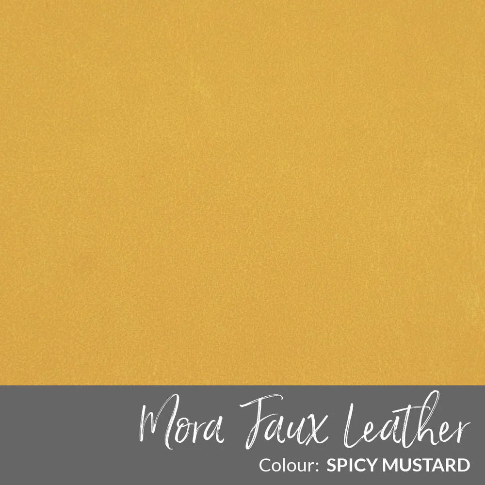 Emmaline Mora Faux Leather Half Yard Precuts - Black Rabbit Fabric Inc.