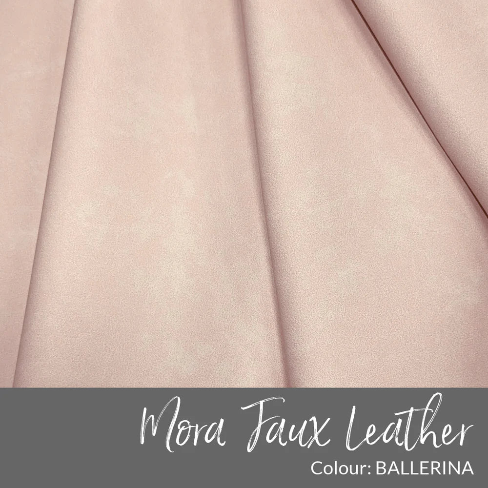 Emmaline Mora Faux Leather Half Yard Precuts - Black Rabbit Fabric Inc.