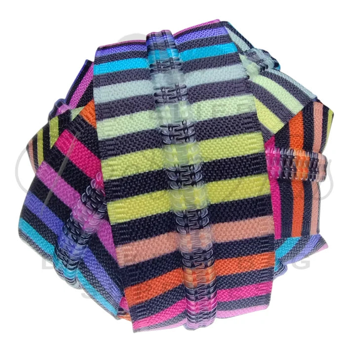 Atelier #5 Zipper - Multicolour Stripes - DTM Teeth