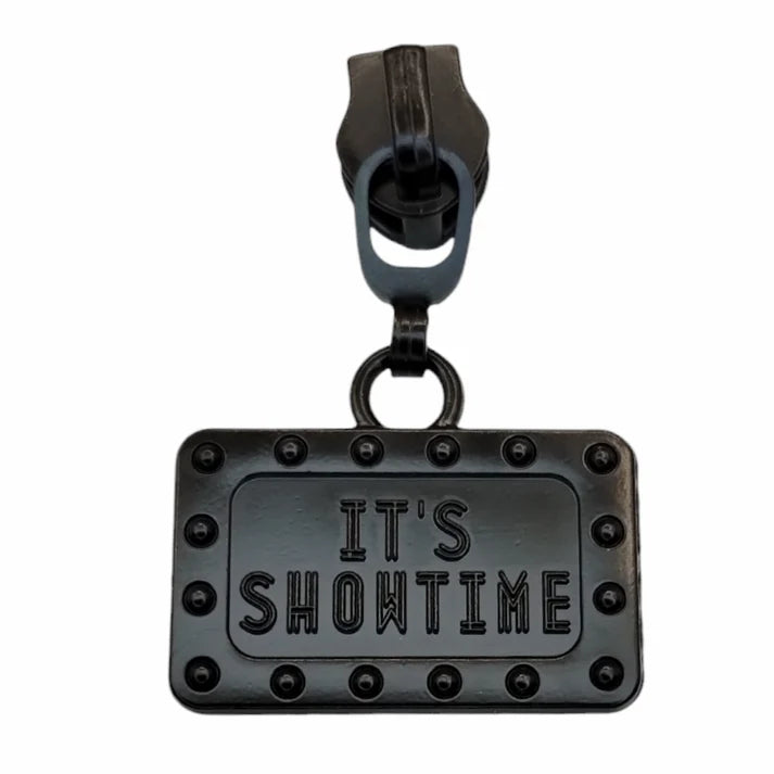 Atelier #5 BJ It's Showtime! Zipper Pulls in Matte Black