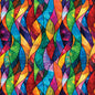 Benartex Illuminations Stained Glass - Multi