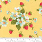 Moda Bloomsberry Strawberries - Buttermilk
