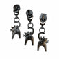 Atelier #5 Zoe's Poot Zipper Pulls in Matte Black